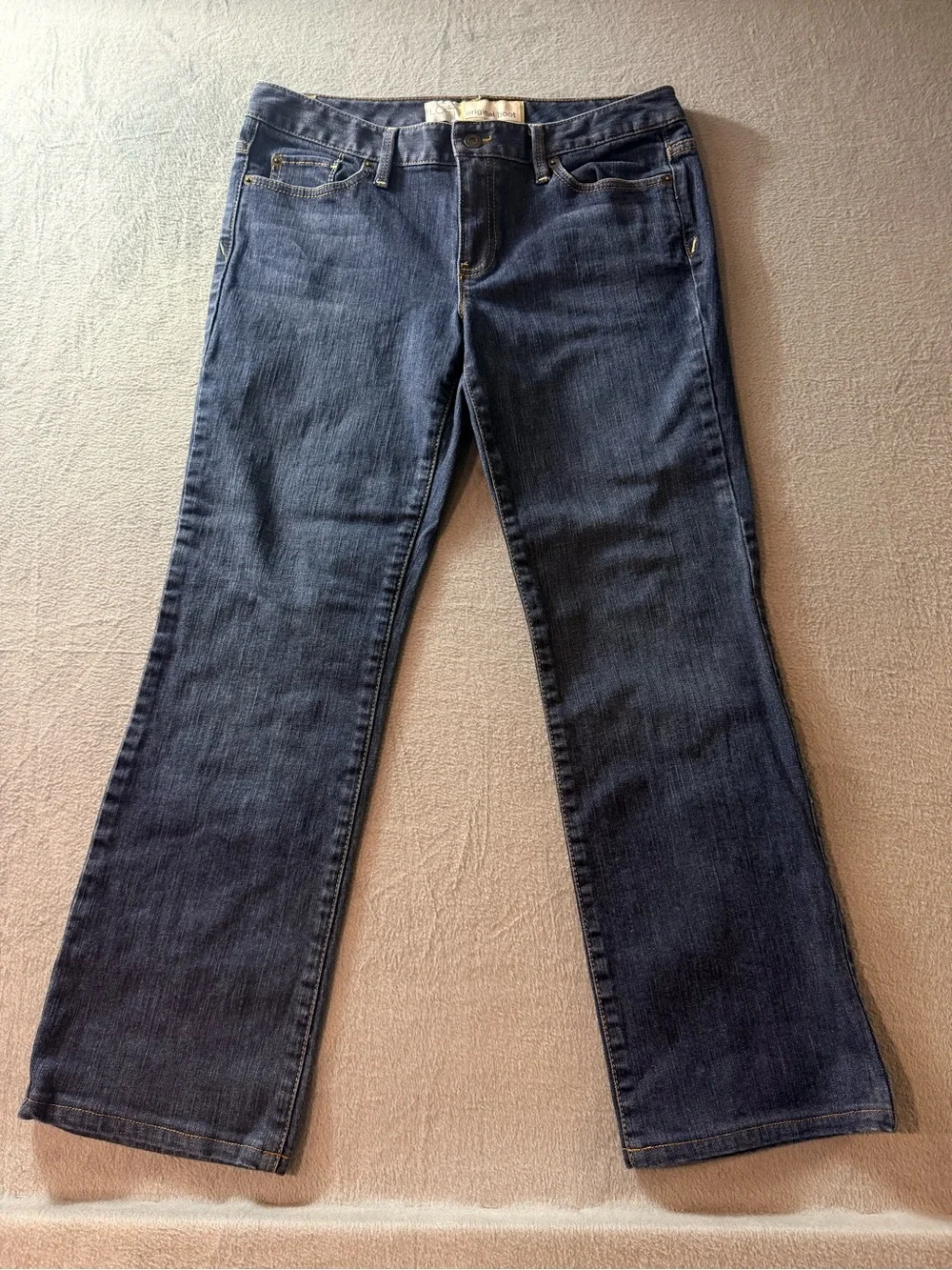LOFT - Women’s Dark Blue Original Boot Jeans